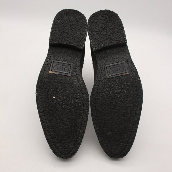 Oro Los Angeles Chelsea Boots Men\'s Size 12 Gray Suede  Alicante Crepe Soles main image 9